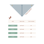dog bandana size guide for vivid canine