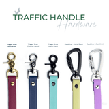 BioThane traffic handle hardware options