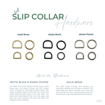 Vivid Canine BioThane® color chart showing all available color options for BioThane® Gear