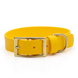 BioThane® Waterproof Buckle Dog Collar - Yellow