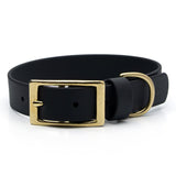 BioThane® Waterproof Buckle Dog Collar - Black