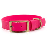 BioThane® Waterproof Buckle Dog Collar - Passion Fruit