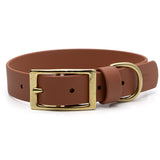 BioThane® Waterproof Buckle Dog Collar - Caramel