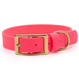 BioThane® Waterproof Buckle Dog Collar - Bubblegum Pink