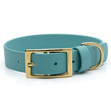 BioThane® Waterproof Buckle Dog Collar - Dusty Turquoise