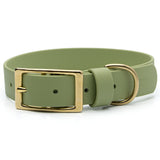 BioThane® Waterproof Buckle Dog Collar - Matcha