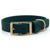BioThane® Waterproof Buckle Dog Collar - Emerald