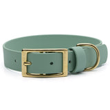 BioThane® Waterproof Buckle Dog Collar - Sage Green