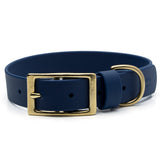 BioThane® Waterproof Buckle Dog Collar - Deep Sea Blue