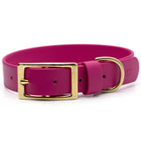 BioThane® Waterproof Buckle Dog Collar - Magenta
