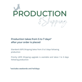 Vivid Canine production and shipping information for BioThane gear
