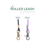 Rolled BioThane® available in multiple colors — waterproof design by Vivid Canine