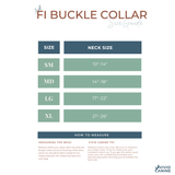 Fi Series 3/3+ Compatible - BioThane® Waterproof Inline Buckle Collar