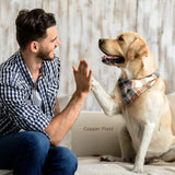 Dog Bandana - Copper Plaid