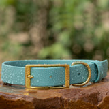 BioThane® Waterproof Buckle Dog Collar - Dusty Turquoise
