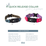 Waterproof BioThane® Fixed Quick Release Collar | Fi Series 3+ GPS + 6 Month Subscription