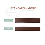 BioThane standard handle width size comparison guide