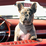 Dog Bandana - Black Houndstooth