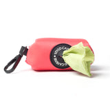 Dog Poop Bag Holder - Coral