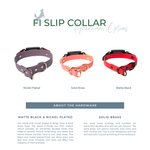 Vivid Canine BioThane® color chart showing all available color options for BioThane® Gear