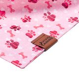 Dog Bandana - Pink Paw Prints