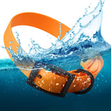 BioThane® Waterproof Buckle Dog Collar - Tangerine