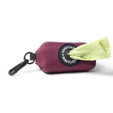 Dog Poop Bag Holder - Wine