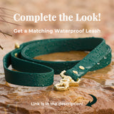 BioThane® Waterproof Buckle Dog Collar - Emerald