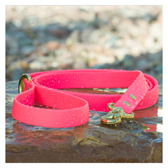 BioThane® Waterproof Dog Leash - Bubblegum Pink