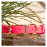 BioThane® Waterproof Buckle Dog Collar - Bubblegum Pink