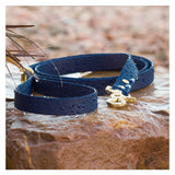 BioThane® Waterproof Dog Leash - Deep Sea Blue