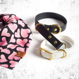 Dog Bandana - Twisted Pink Hearts