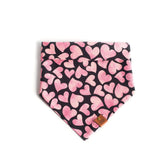 Dog Bandana - Twisted Pink Hearts