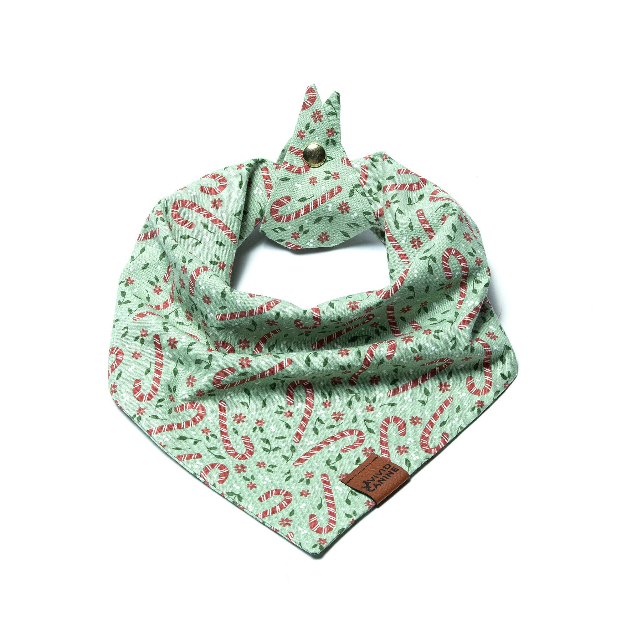 Dog Bandana - Candy Cane
