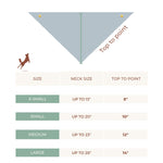 dog bandana size guide